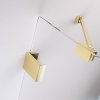 Radaway Essenza Pro Gold Kdj kabina 120x80cm prawa złoty połysk/szkło przejrzyste 10097120-09-01R/10098080-01-01